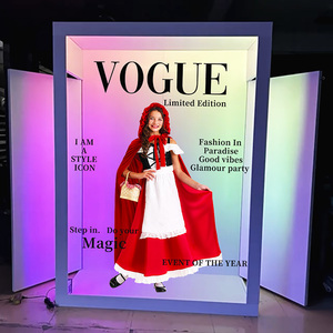 Gran oferta 2025, fiesta de boda para revistas de cabina de fotos, plegable para cabina de fotos para fiesta de boda, cabina de fotos para revistas con espejo - Product Image 6