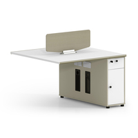 Vente en gros de cloison modulaire personnalisée pour le personnel, mobilier de bureau commercial exécutif, poste de travail de bureau moderne