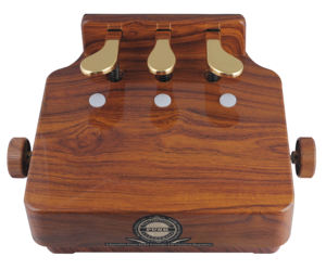 Colore legno pedale Extender per bambini ABS materiale regolabile in altezza con 3 pedali - Product Image 4