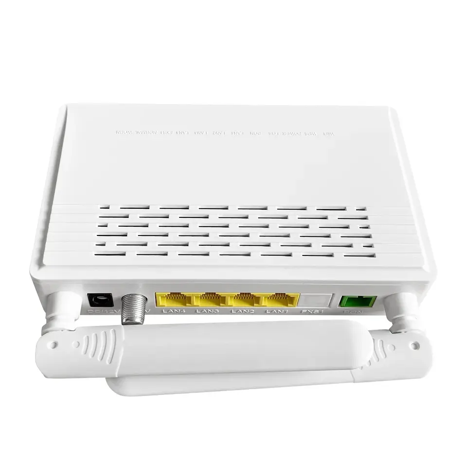 Fabricante Venda 4 Portas Ethernet 1GE PON Fibra Óptica Equipamento XPON ONU com CATV