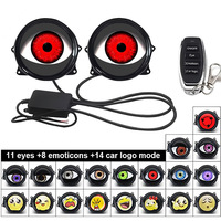 Phare de voiture LED dynamique Devil's Eye, lumière ambiante, phare universel modifié pour voiture et moto
