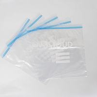 Sacs Ziplock biodégradables Wanda en PE avec soufflet latéral, emballage vertical jetable thermoscellable imprimé en héliogravure