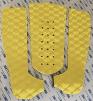 Pad de traction pour planche de surf EVA Ultra-Grip 3 pièces avec adhésif, confortable pour la voûte plantaire et le kick de queue pour planches de surf