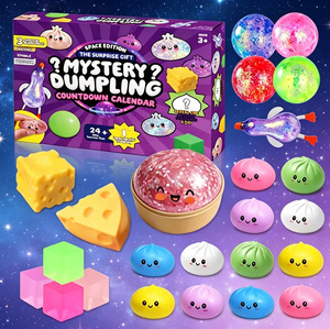 Nuevo Juguete Blandito de Simulación de Comida Baozi, Caja Sorpresa, Calendario de Adviento de Navidad, Juguete Antiestrés, Regalo <span class=keywords><strong>para</strong></span> Niños - Product Image 6