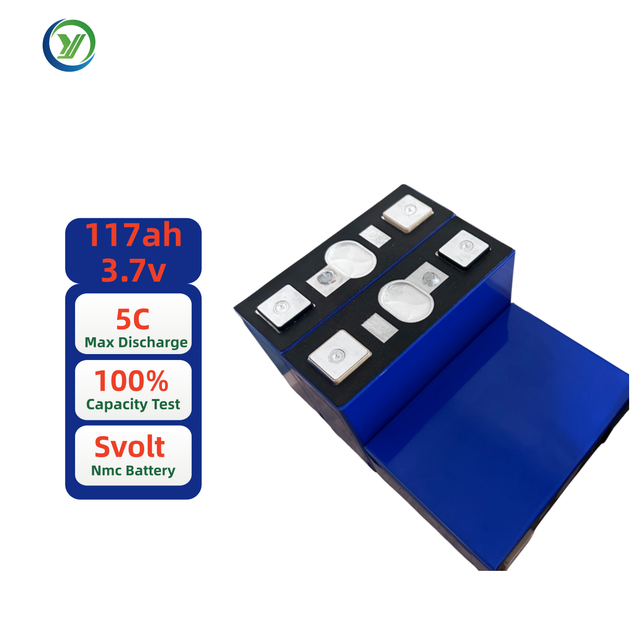 5C High Rate SVOLT 117Ah NMC 811 Battery Powering EVs for Electric Outdoor Power Supply Engineering Ternary Lithium Battery Cell