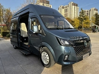 Nouveau design, minibus Foton Toano 18 places, toit haut, moteur diesel ou électrique 2.78L, Euro 6, minibus urbain