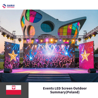 Écran LED géant étanche pour scène de concert 2026 P2.6 P2.976 P3.9, panneau mural vidéo LED à épissure sans couture