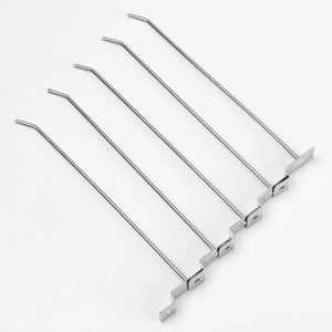 Ganchos de tablero de clavijas de metal personalizados de supermercado de bajo precio ganchos de exhibición de malla de alambre - Product Image 4