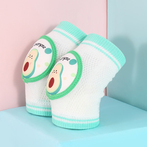 Genouillères en coton respirant pour bambins et bébés, protection contre les animaux mignons, genouillères en EVA pour enfants - Product Image 5