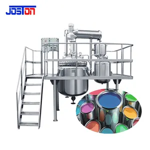 Joston Jacketed Closed Heating and Cooling Reactor Tank System with Anchor Propeller Agitator