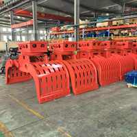 Grappin de tri hydraulique Yuntang NM400 certifié CE ISO pour manutention de matériaux à grande échelle, rotation à 360 degrés, mâchoire de 2300 mm, 18-26 tonnes