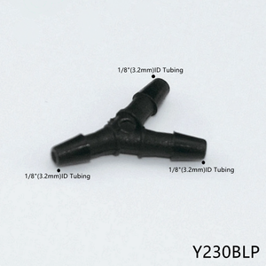 Conector de Tubería en Y de Plástico de 1/8"x1/8"x1/4" con 3 Vías, Conexión de Tubería con Púas para Suministro de Agua a Baja Presión - Product Image 5