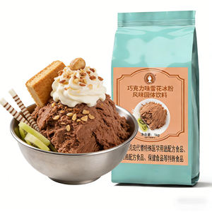 Polvo para Helado de Nieve, Chocolate, Matcha, Té Verde, Taro, Azúcar, 1 kg, Alto Rendimiento, Textura Suave, Calidad de Exportación - Product Image 1