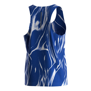 Men’s Lightweight Running Tank <b>Top</b> Breathable Quick Dry Gym Vest with Laser Perforation <b>Reflective</b> Logo - Product Image 5