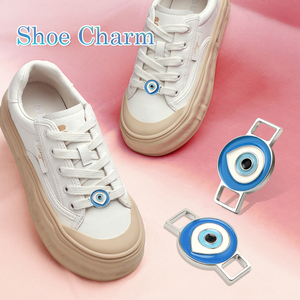 Encantos de encaje de zapatos de aleación y Metal baratos personalizados de fábrica, etiquetas de zapatillas, hebillas, accesorios de zapatos personalizados - Product Image 5