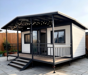 Casa Contenedor <span class=keywords><strong>de</strong></span> Lujo <span class=keywords><strong>de</strong></span> 3 Dormitorios y 30 pies con Doble Ala, Casa Modular para Vacaciones en Resorts Forestales y Granjas <span class=keywords><strong>de</strong></span> Ecoturismo - Product Image 2