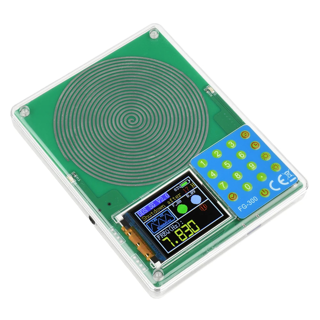 Hot Sales FG300 0.001Hz-200KHz 1.8 Inch Schumann Wave Generator With Multiple Waveform Outputs USB Type C 5V