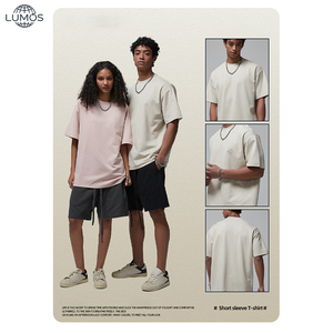 <span class=keywords><strong>Camiseta</strong></span> al por Mayor con Logotipo Personalizado, 230 g/m², 85% Algodón, Corte Holgado, Hombros Caídos, <span class=keywords><strong>Camiseta</strong></span> Corta para Hombre - Product Image 3