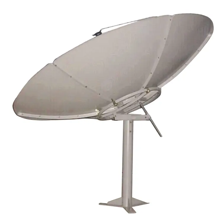 1,2 m 1,5 m 1,8 m 2,1 m 2,4 m 3m 6m/C/KU antena parabólica banda Polo montaje