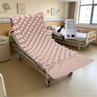 Matelas médical à bulles anti-escarres avec pompe gonflable portable pour les soins quotidiens