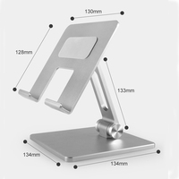 Support de tablette pliable en acier carbone Great Roc, support de tablette portable, base en métal robuste, support de téléphone pour bureau
