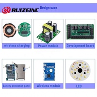 Produsen perakitan papan elektronik kustom papan lampu pcb led 94v-0 layanan cetak papan pcb desain led pcb