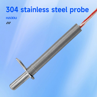 Sensor Suhu industri kustom termistor NTC 3 kawat 4 kawat termokopel RTD PT100/PT1000 W210 Sensor suhu