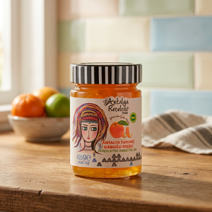 Confiture de Zeste d'Orange Amère Série Yoruk 50% Fruits 420g Qualité Premium - Product Image 2