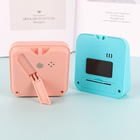 Minuteur électronique multifonctionnel silencieux avec logo OEM, nouveau design, pour étudiants, gestion du temps d'apprentissage, réveil.