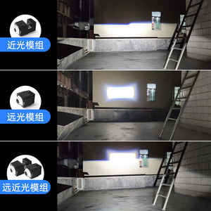 ไฟหน้า LED รุ่น M02 แบบเมทริกซ์ พร้อมเลนส์ลำแสงคู่ สำหรับรถยนต์ขนาดกะทัดรัด แสงสว่างสำหรับออฟโรด ตัวเรือนอะลูมิเนียมอัลลอยด์ 120lm ได้รับการรับรองมาตรฐาน CE - Product Image 5
