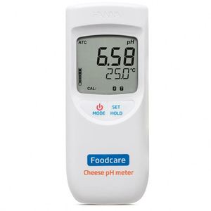 HANNA HI99165 pH-mètre portable pour fromage avec corps en acier inoxydable - Plage de pH de -2,00 à 16,00 et résolution de 0,01 pH - Product Image 1