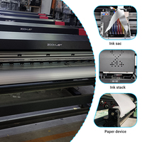 Impresora de Sublimación de Formato Ancho de 1.8, 1.9 y 3.2 m, Precio de Fábrica, XP600 I3200, para Camisetas, Ropa Deportiva de Poliéster, Máquina de Impresión de Camisetas