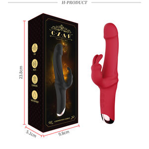 ดิลโด้ไวเบรเตอร์รูปกระต่ายตัวสั่นกระตุ้นคลิตอริสคลิตอริสเครื่องกระตุ้นคลิตอริสจิ๊บสำหรับผู้หญิงอุปกรณ์ทางเพศสำหรับผู้ใหญ่ - Product Image 4