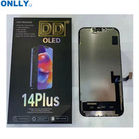 DD LCD ponsel COF OLED keras, untuk IPhone14 Plus pengganti layar LCD untuk iPhone 14 12 Pro 13 Mini 15 layar sentuh