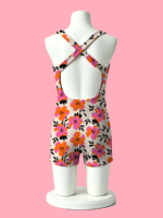 Combinaisons et barboteuses extensibles pour petites filles, imprimé hawaïen, collection 2026, pour le sport et les loisirs – Vente en gros