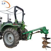 Machine à creuser les trous à haute productivité, 25 cv, 50 cv, tracteur de sol à 3 points monté sur le poteau