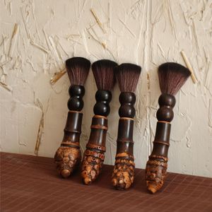 Bamboo Root Teapot Brush Traditional Chinese <b>Tea</b> <b>Set</b> Accessory Handheld Wooden <b>Tea</b> Brush For Kung Fu <b>Tea</b> Ceremony - Product Image 5