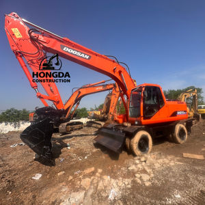 Excavatrice sur pneus d'occasion Doosan DH210W-9, 19,8 tonnes, modèle 2023, faible nombre d'heures, moteur certifié CE, en vente - Product Image 1