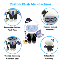 Fabricant de jouets en peluche personnalisés pour cadeaux d'invités, jouets en peluche sur mesure, mascotte en peluche, jouet en peluche personnalisé