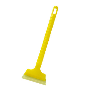 Chongteng Ice Scraper Yellow ABS Snow Removal Tool For Car Window Winter Use - Product Image 5