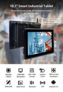 Panel Pc Ip65 Waterproof <b>10</b>.1 <b>Inch</b> Industrial <b>Tablet</b> Android Raspberry 2G in CNC Machine Tool - Product Image 3