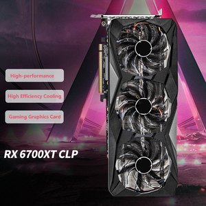 การ์ดจอ RADEON RX6700 12GB GPU GDDR6 192Bit การ์ดแสดงผลสำหรับเล่นเกมคอมพิวเตอร์ VGA สำหรับ PC RX6700 การ์ดกราฟิกสำหรับเล่นเกม - Product Image 2