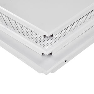 Peida Thiết Kế Hiện Đại 0.6Mm Dày 60*60Cm Nhôm Kim Loại Gạch Trần Hình Dạng Vuông Trần Đục Lỗ Cho Văn Phòng - Product Image 2