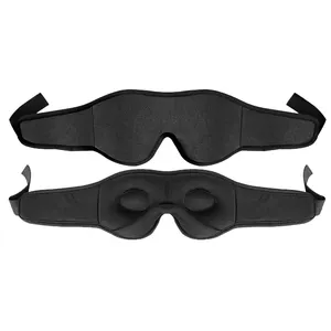 Wholesale Velvet Adjustable Reusable Disposable Eye Mask Custom 3d Sleep Mask For Travel Nap