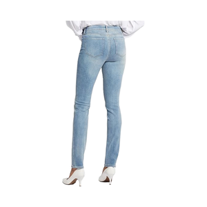 กางเกงยีนส์เอว<span class=keywords><strong>ส</strong></span>ูงทรงสกินนี่<span class=keywords><strong>ส</strong></span>ำหรับผู้หญิง เนื้อผ้าระบายอากาศ เป็นมิ<span class=keywords><strong>ต</strong></span>รต่อสิ่งแวดล้อม ดีไซน์เสริมรูป<span class=keywords><strong>ร่า</strong></span>ง พร้อมดีเทลวิ<span class=keywords><strong>ส</strong></span>เกอร์วอช ยืดหยุ่นได้ <span class=keywords><strong>ต</strong></span>กแ<span class=keywords><strong>ต</strong></span>่งหมุดโลหะ - Product Image 1