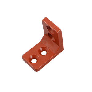 Integrated Cabinet Connector Hardware <b>Plastic</b> L-Shaped 90-Degree <b>Corner</b> <b>Bracket</b> for Small Four-Hole <b>Corner</b> Shelf Support - Product Image 4