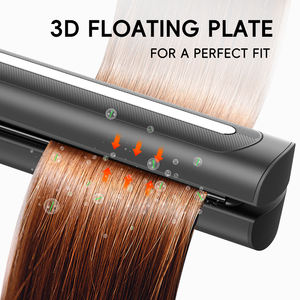 Fer à lisser 2 en 1 KangRoad Factory Custom Dry and Wet Tourmaline Ceramic Coated Negative Ion Hair Fer à lisser 2 in 1 - Product Image 4