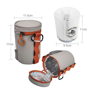 Sac de pêche étanche à lumière UV ILURE, leurres lumineux, <span class=keywords><strong>tube</strong></span> lumineux pour la pêche au bar en lac, durable et portable - Product Image 5