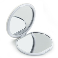 Miroir compact rond TALENT de haute qualité, prix d'usine, 75 mm, miroir cosmétique, bouton, miroir de maquillage