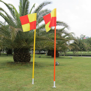 Drapeaux d'angle pliables de style classique pour terrain de football et de football 1m 1.5m de hauteur pour terrain de sport - Product Image 3